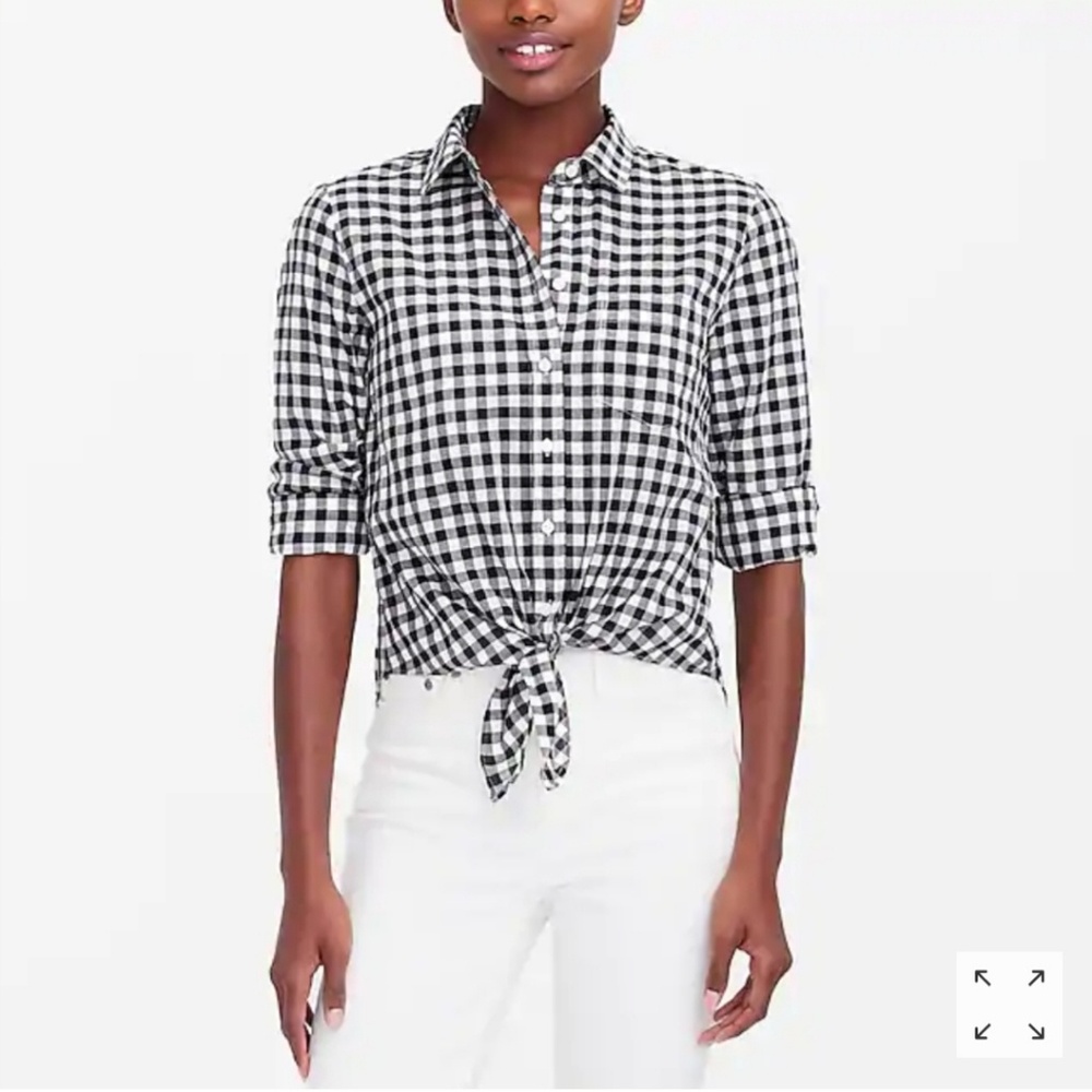 J. Crew Tie-waist Shirt - Picture 6 of 6